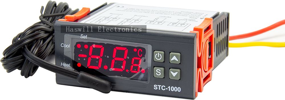STC-1000 디지털 온도 컨트롤러 - 자가 테스트 전원 켜기
