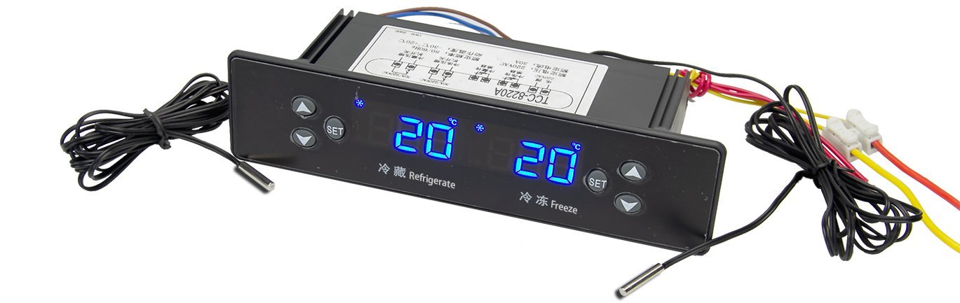 TCC-8220A-commercial-temp-controller-for-Refrigeration-and-Freeze-control