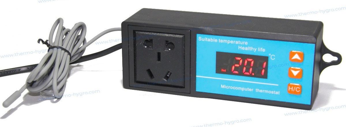Haswill-Electron Power Strip Thermostat STS-1211 working status