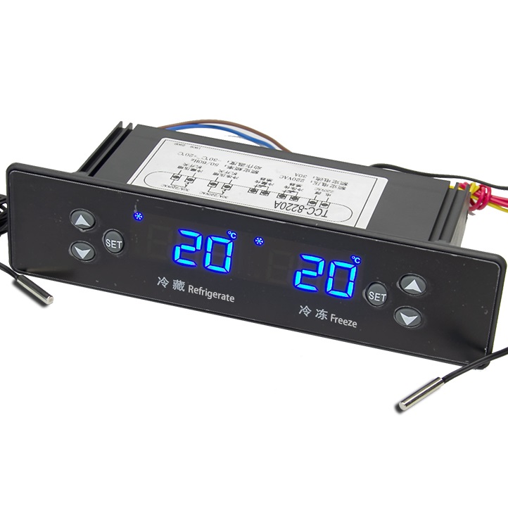 TCC-8220A-商用溫度控制器用於冷藏和冷凍控制器2