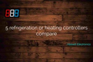 5 controladores de refrigeração ou aquecimento comparam
