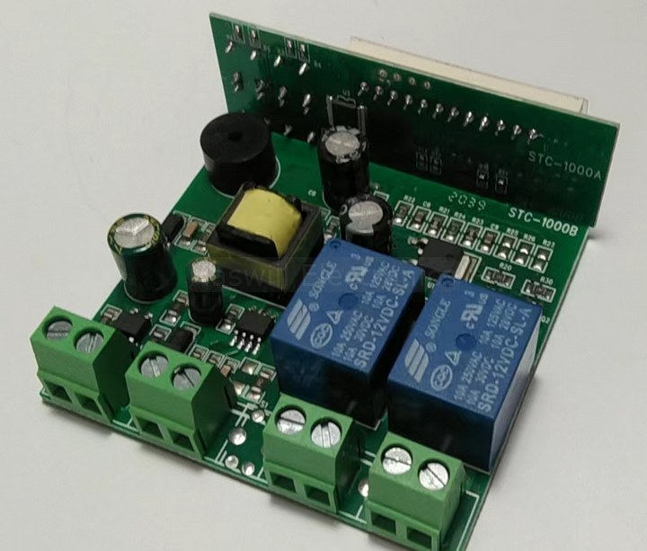 720px terminals and relays on smart temperature controller